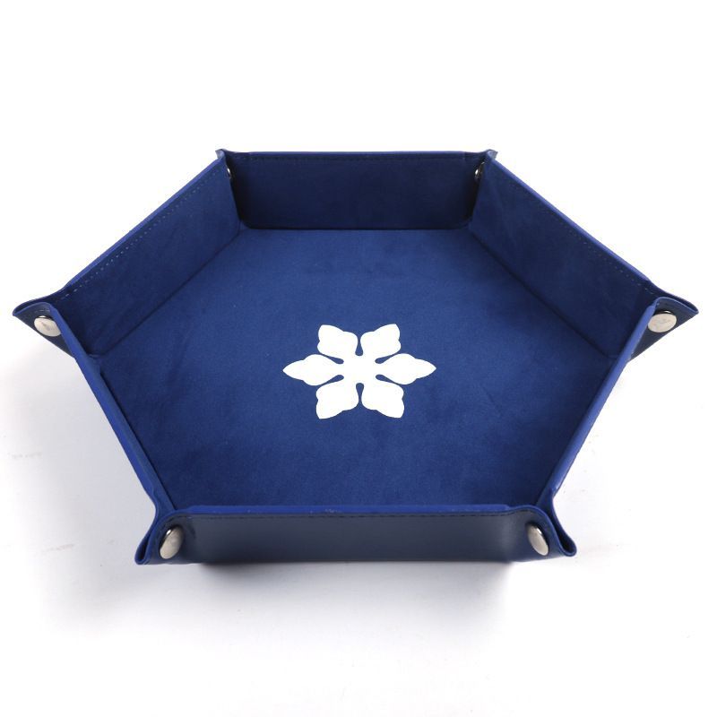 PU Leather Dish Plate Key Tray