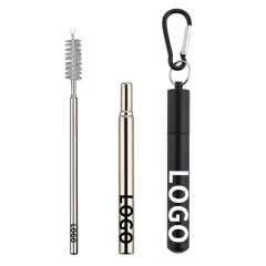 Collapsible Foldable Stainless Steel Straws