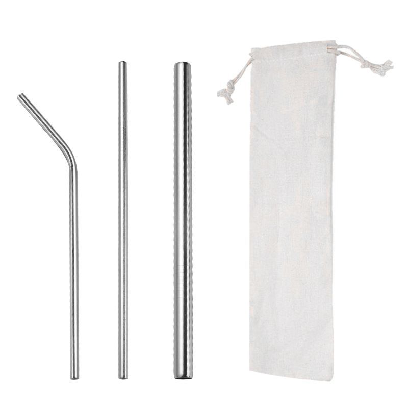 Stainless Steel Straw Set