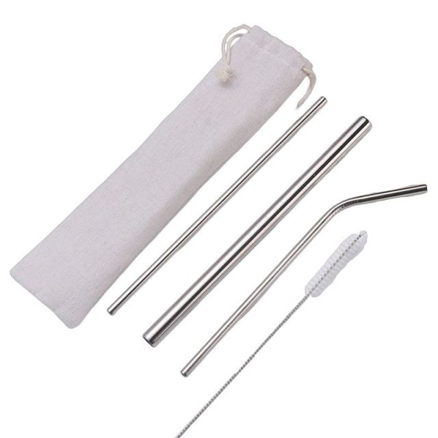 Stainless Steel Straw Set