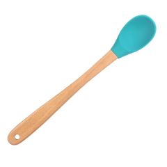 Wood Handle Silicone Spoon