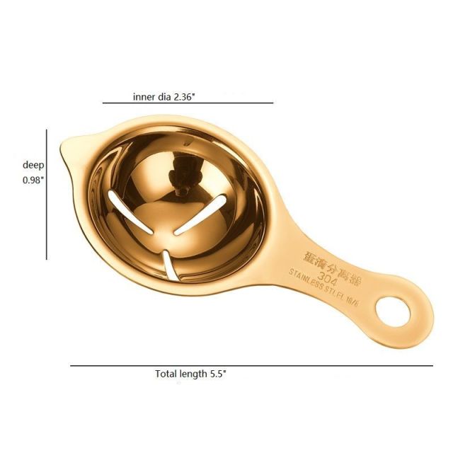 Stainless Steel Egg Separator