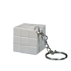 Plastic  Puzzle Cube Keychain