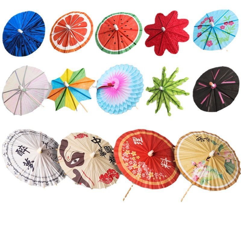 Party Cocktails Umbrella Sticks