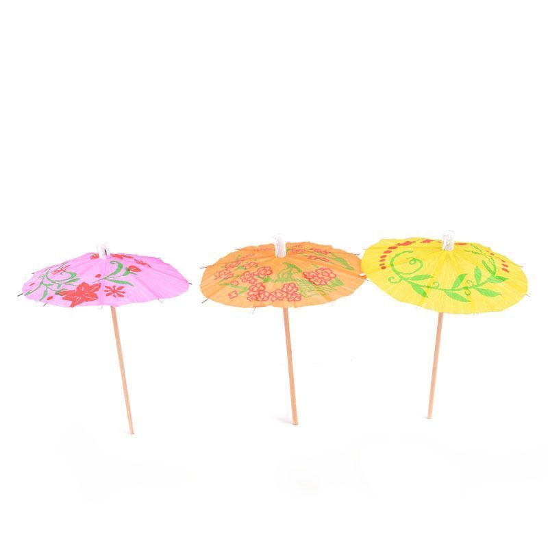Party Cocktails Umbrella Sticks