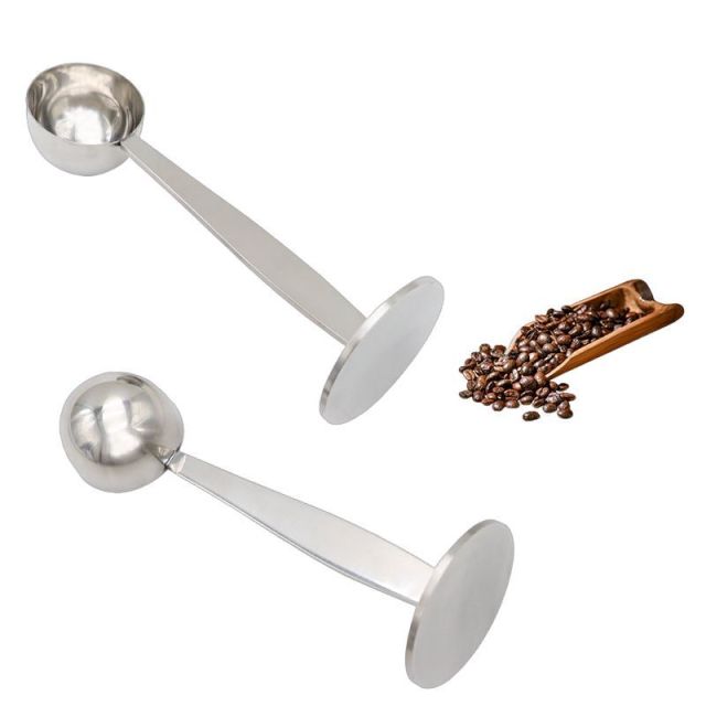 Stainless Steel Coffee Spoon Powder Hammer Tamper