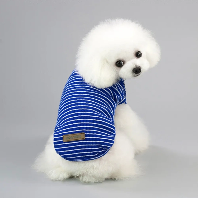 Pet Dog Vest With Stripe Pattern