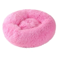 Indoor Fluffy Plush Calming Cat Beds