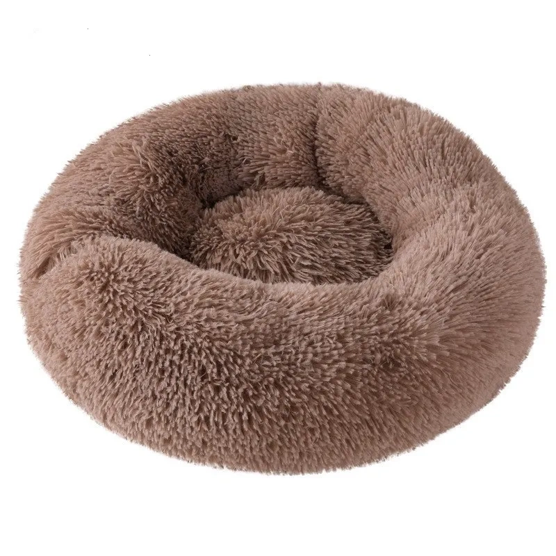 Indoor Fluffy Plush Calming Cat Beds