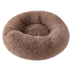 Indoor Fluffy Plush Calming Cat Beds