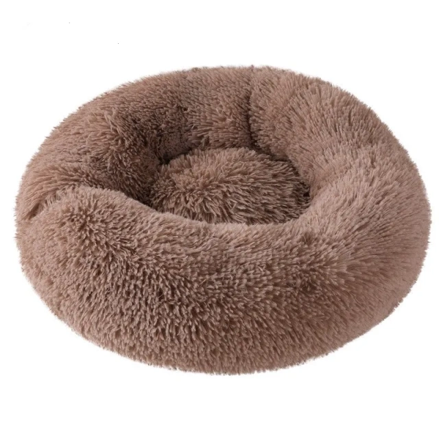 Indoor Fluffy Plush Calming Cat Beds