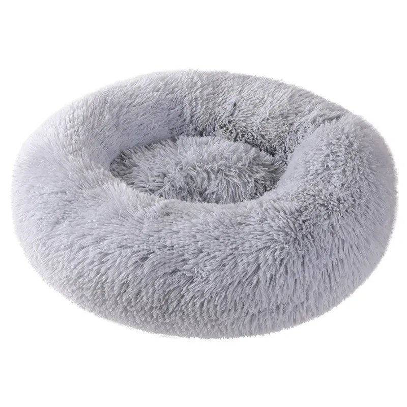 Indoor Fluffy Plush Calming Cat Beds