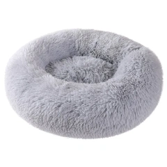 Indoor Fluffy Plush Calming Cat Beds