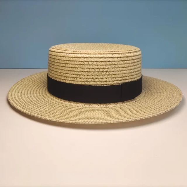 Wide Brim Straw Panama Hat