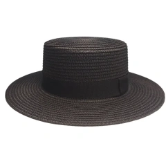 Wide Brim Straw Panama Hat