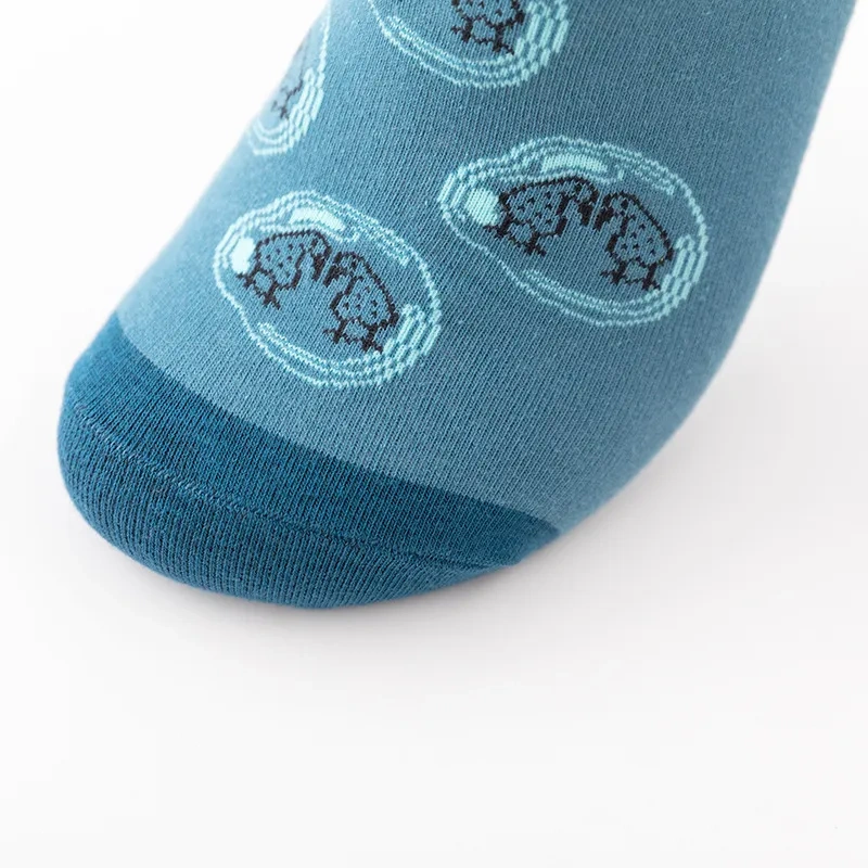 Cotton Jacquard Full Stone Socks