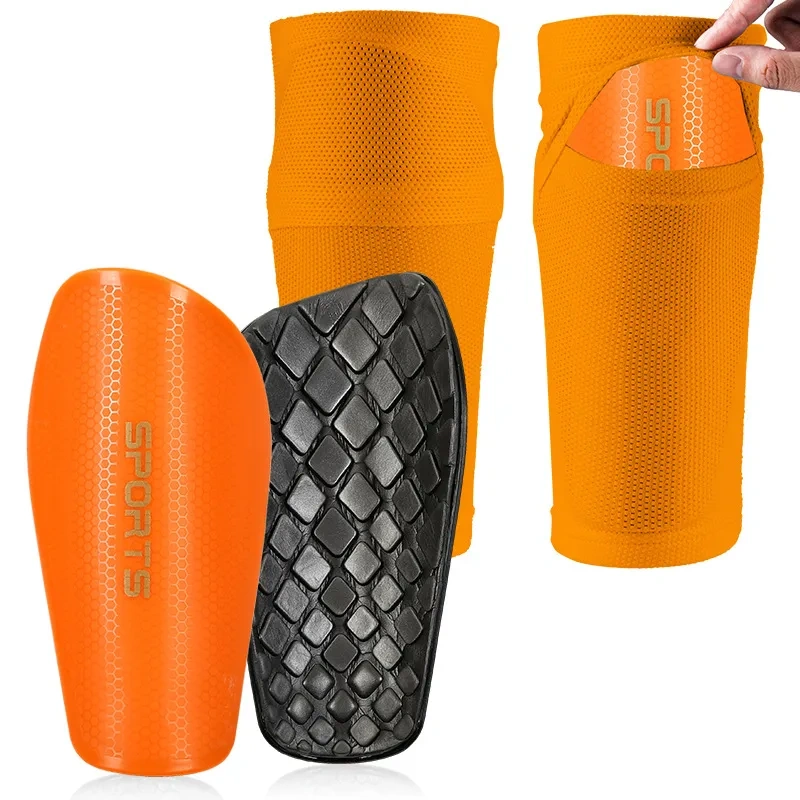 Football Shin Guards Pads with Sleeves