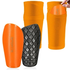 Football Shin Guards Pads with Sleeves