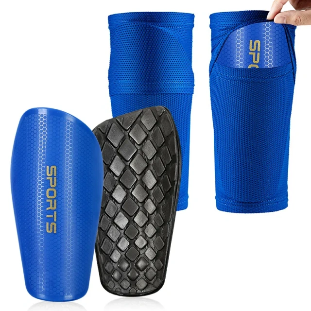 Football Shin Guards Pads with Sleeves