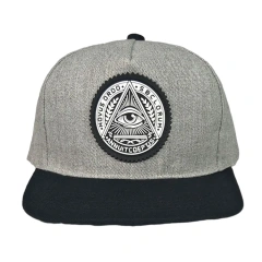 Flat Bill Hats Hip Hop Style Cotton Baseball Cap
