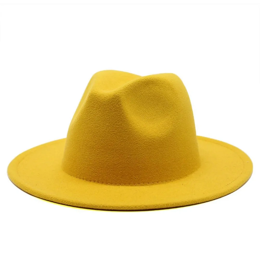 Vintage Classic Wide Brim Floppy Felt Hats