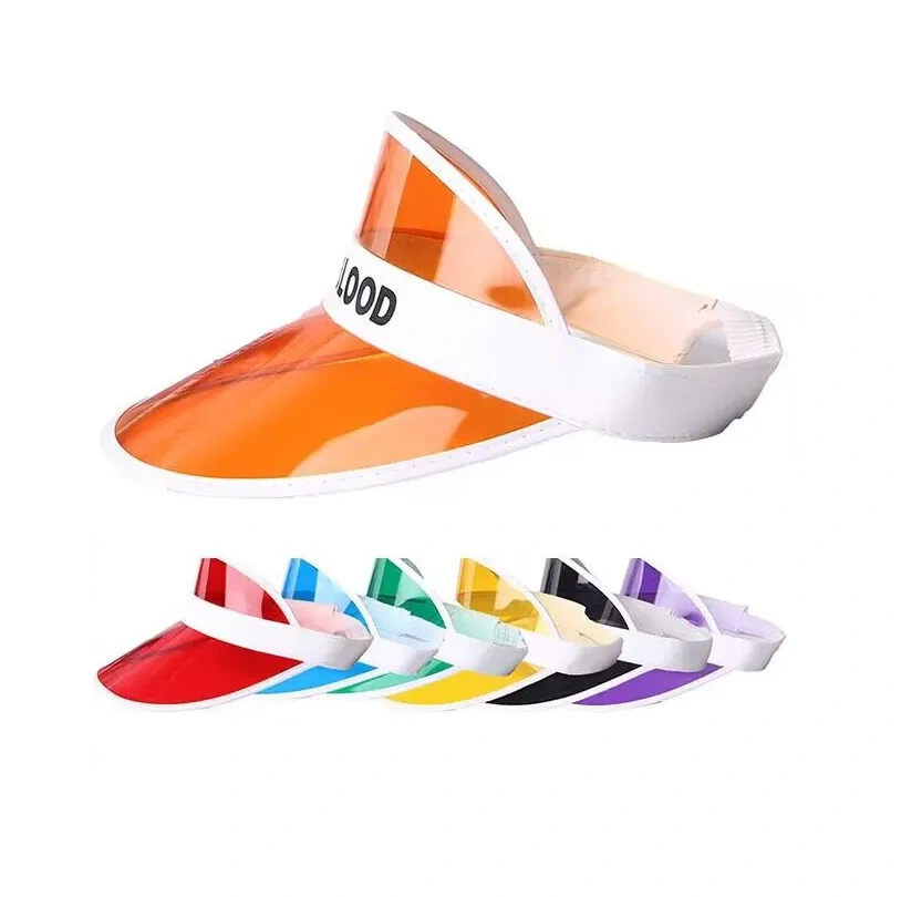 Unisex PVC Sun Visors