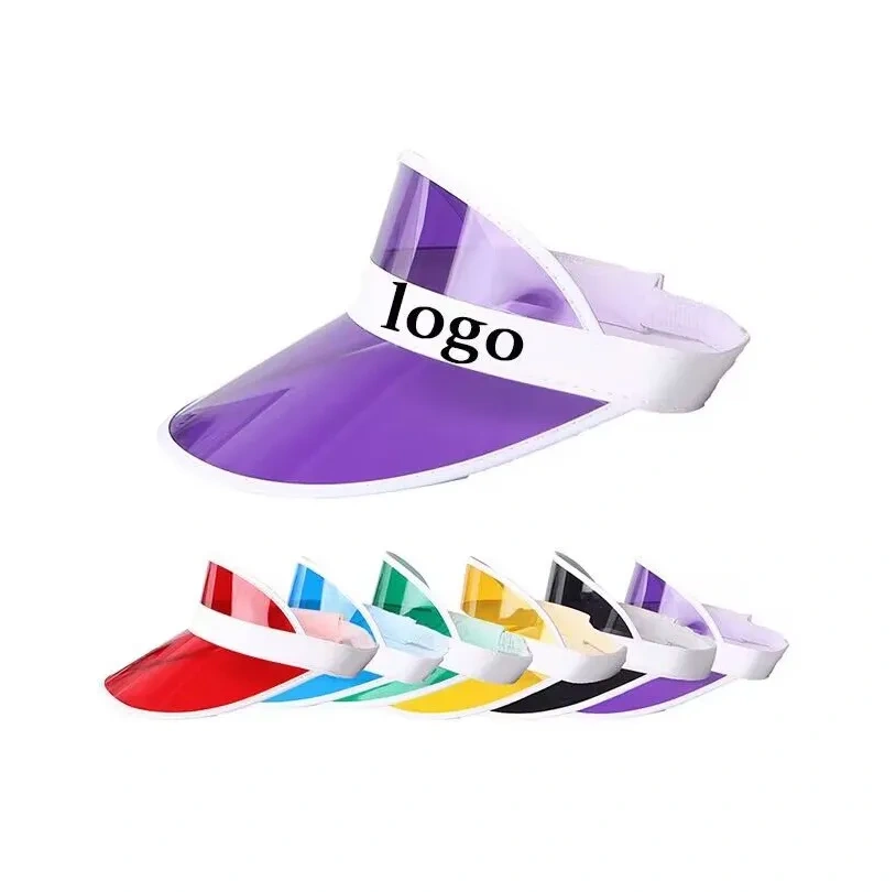 Unisex PVC Sun Visors