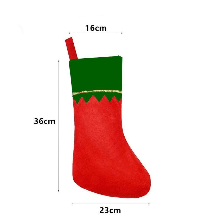 Non-woven Xmas Christmas Socks