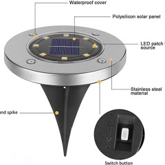 Outdoor Waterproof Solar Ground Lights