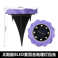 Outdoor Pathway Lights Waterproof Solar Ground Lights