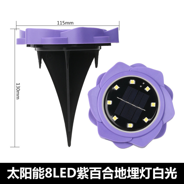 Outdoor Pathway Lights Waterproof Solar Ground Lights