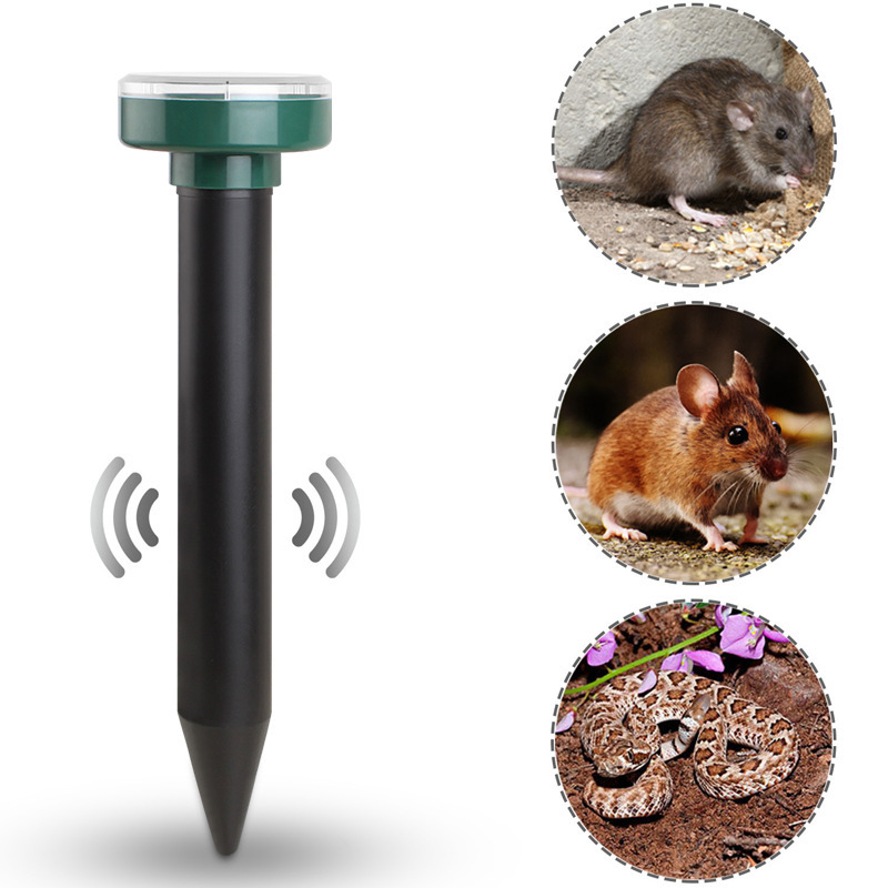 Garden Yard Solar Mole Repellent Snake Repellent