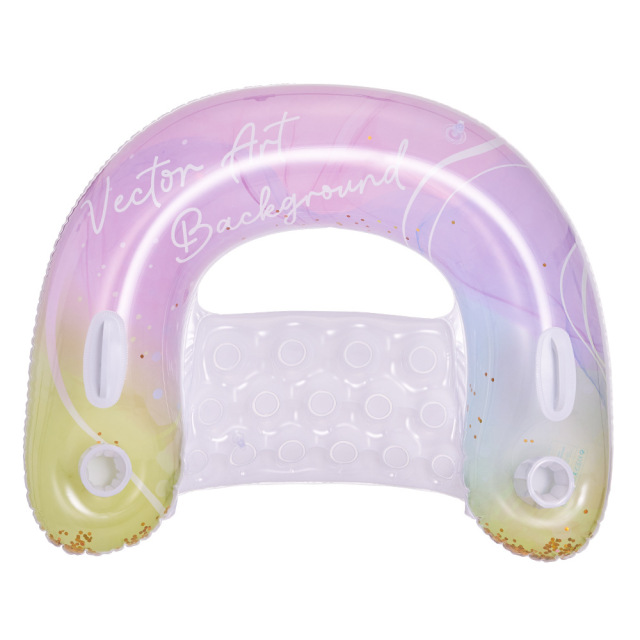 Glitter Sit 'n Inflatable Pool Float Chair