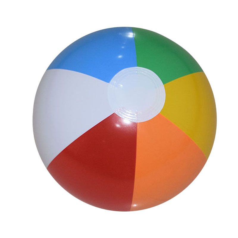 Inflatable PVC Rainbow Beach Ball