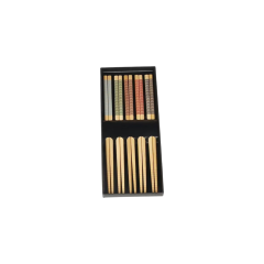 Bamboo Chopsticks - Striped Design