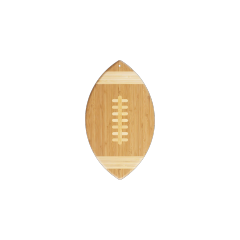 Oval Football-Shaped Cutting Board
