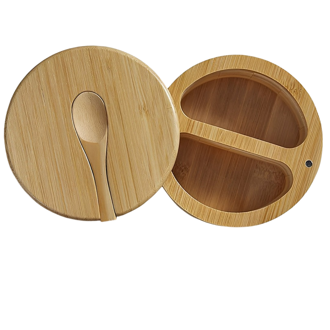 Bamboo Spice Jar-B