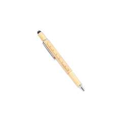 Bamboo Ballpoint Pen with Scale