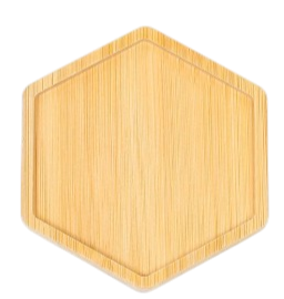 Bamboo Hexagonal Coaster