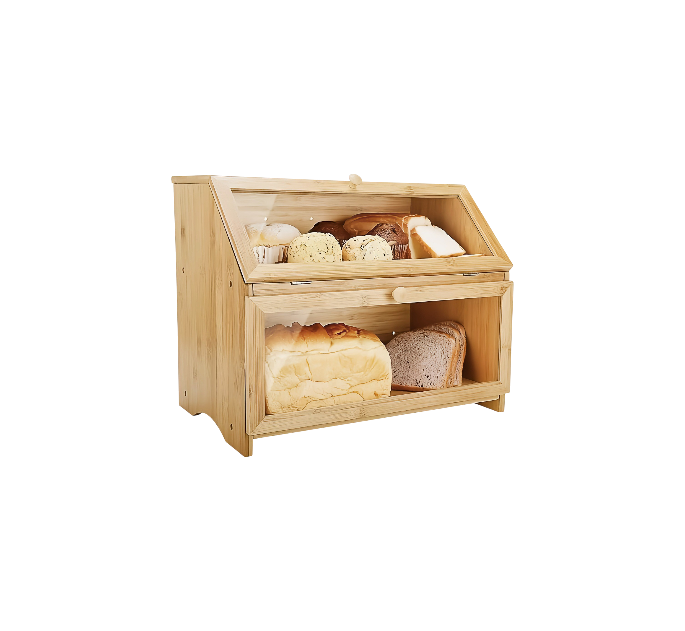 Bamboo Bread Box