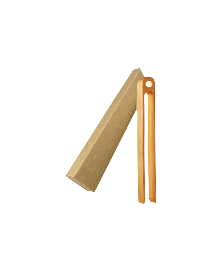 Bamboo Round Magnetic Food Clip