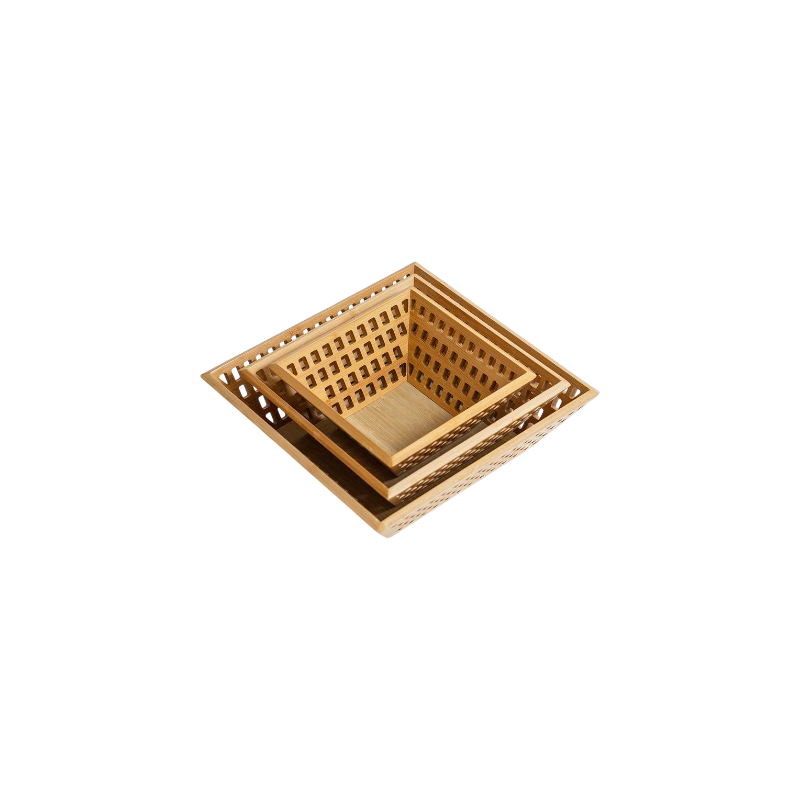 Bamboo Hollow Fruit Plate