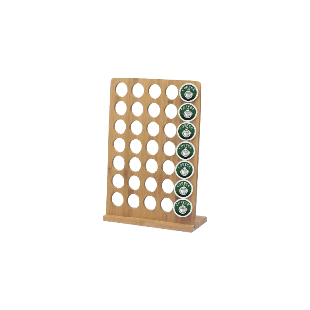 Bamboo Capsule Coffee Pod Holder