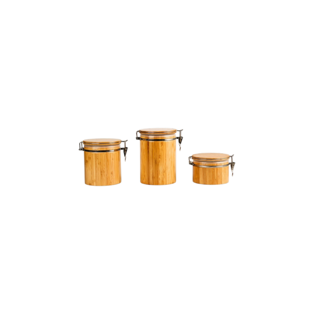 Bamboo Tea Canister