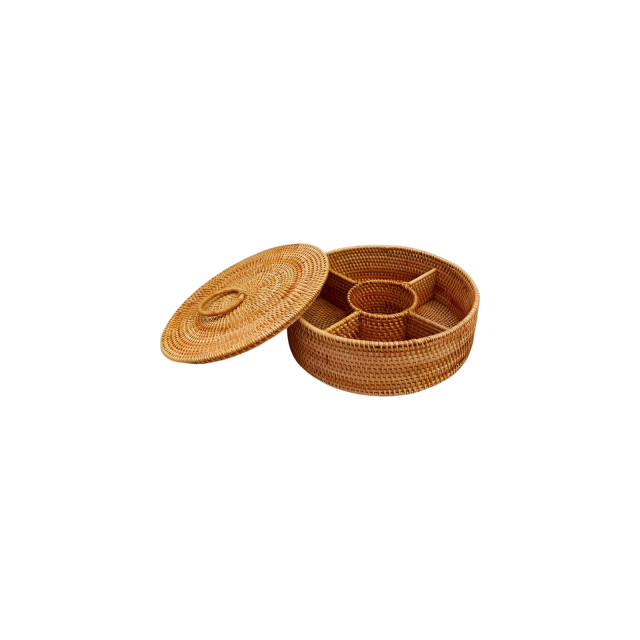 Rattan Candy Basket