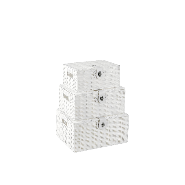 Rattan Storage Box with Lid