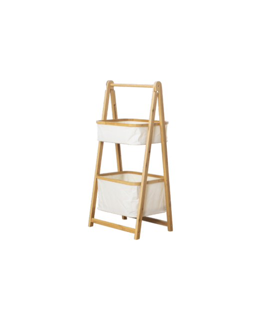 Bamboo Foldable Storage Rack