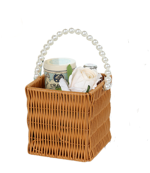 Square Rattan Basket