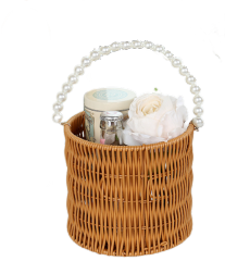 Round Rattan Basket