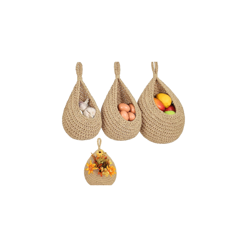 Cotton Rope Hanging Net Bag